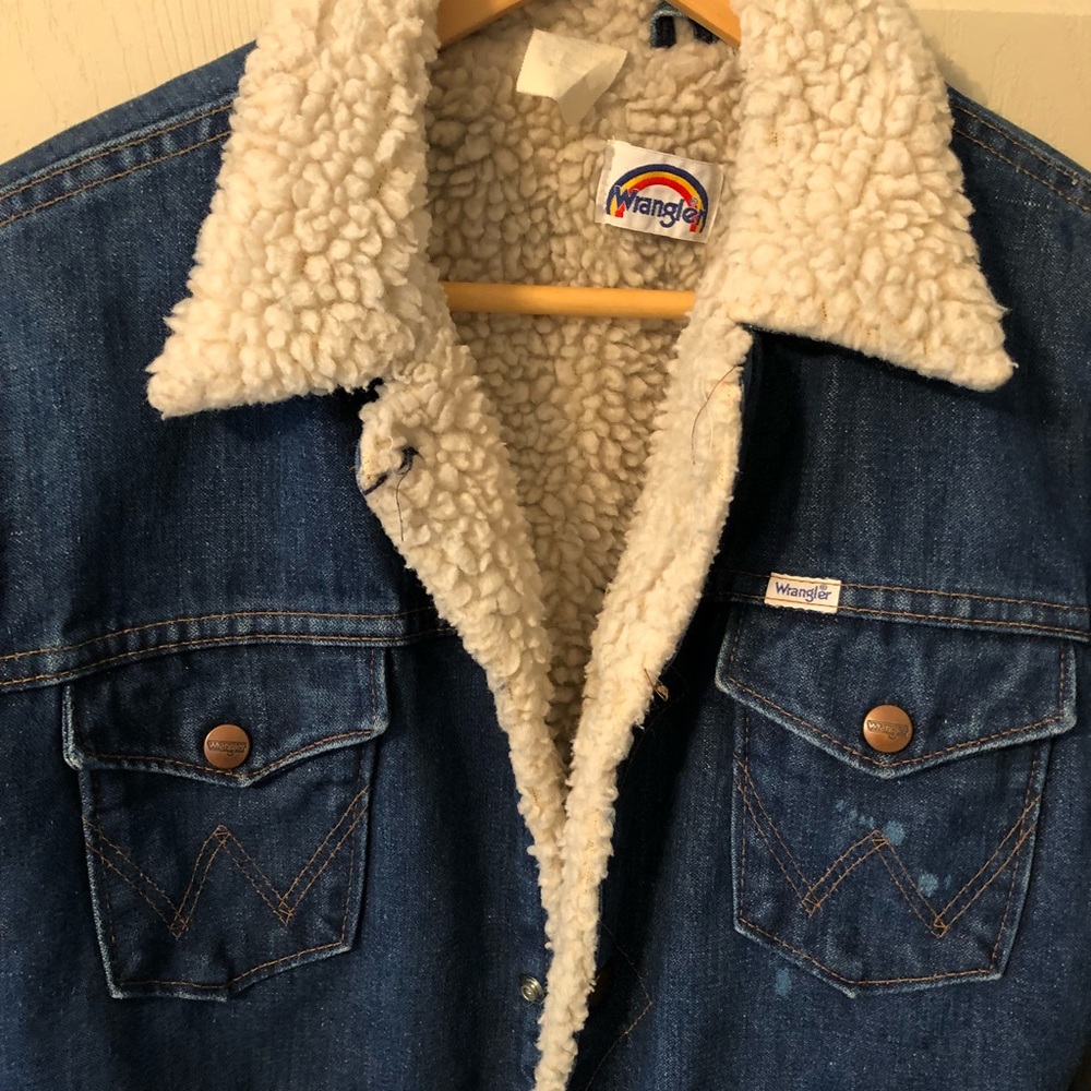 Wrangler Denim Lined Coat